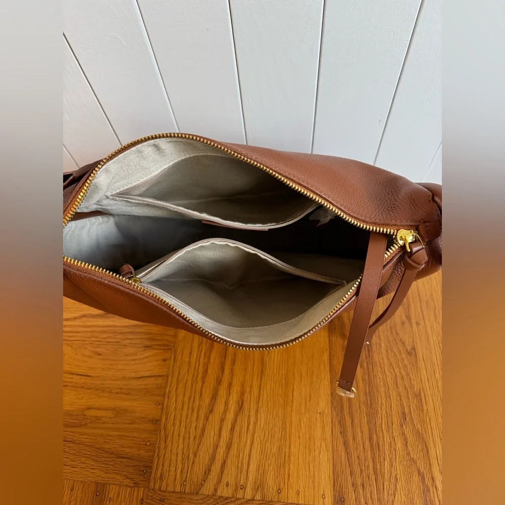 Aallyn Marley Hobo Shoulder Bag in Brown - Picture 5 of 9